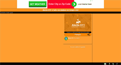 Desktop Screenshot of alerte511.com